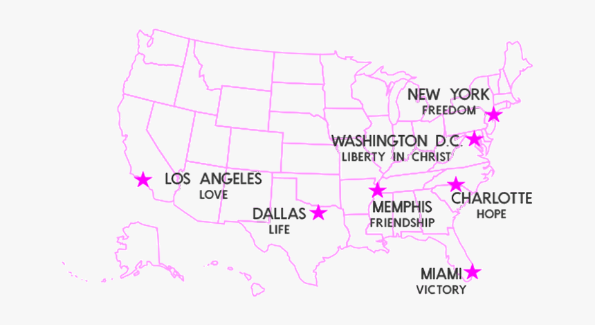 Usa Map, HD Png Download