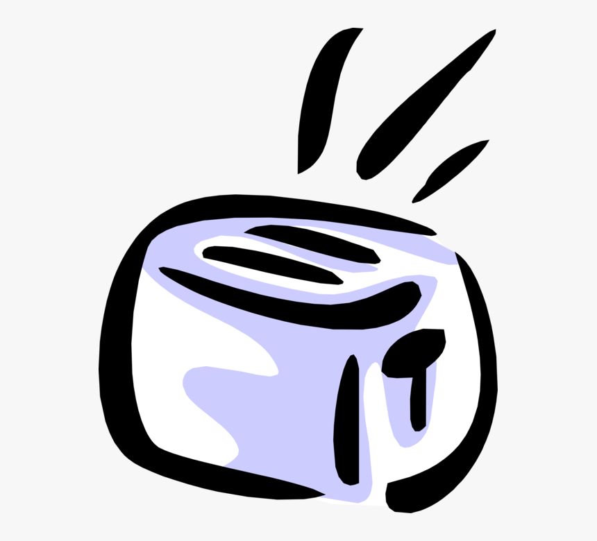 Kitchen Or Toast Maker Vector Image Illustration Clipart, HD Png Download