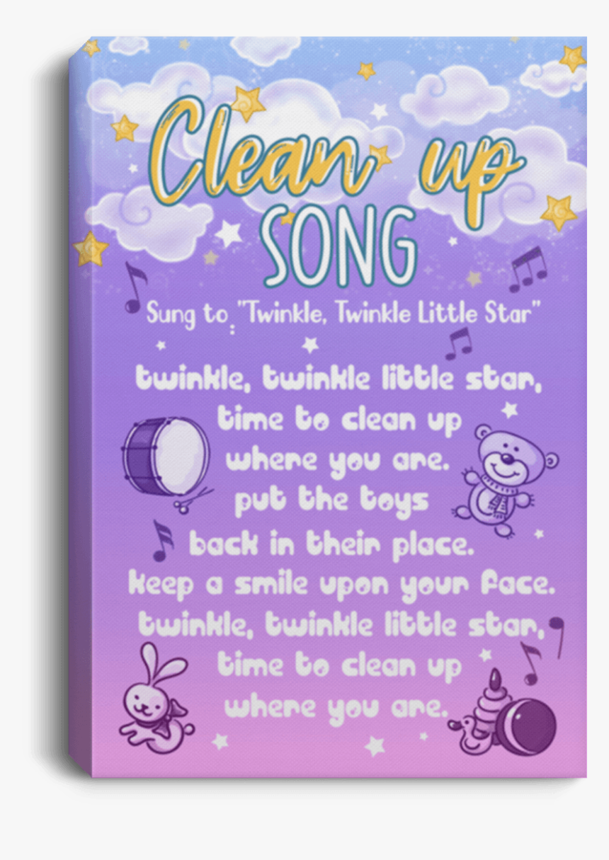 Playroom Clean Up Rules, HD Png Download