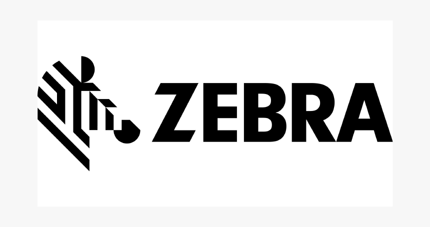 Zebra Logo - Black-and-white, HD Png Download