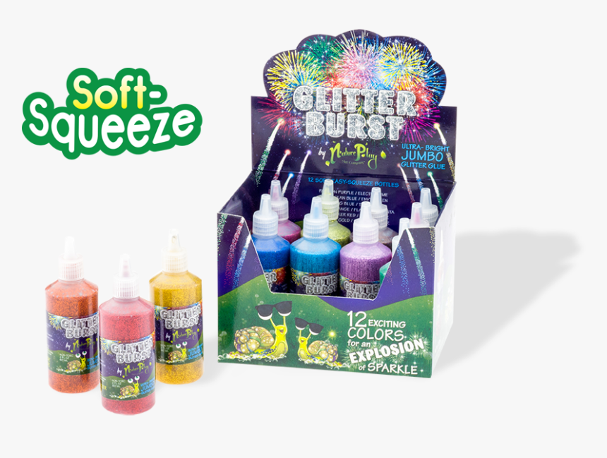 Glitterburst Ultrabright Glitter Glue Makeup Brushes, HD Png