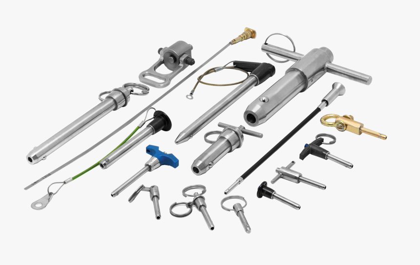 Ball-lok Pins - Quick Release Slide Fastener, HD Png Download