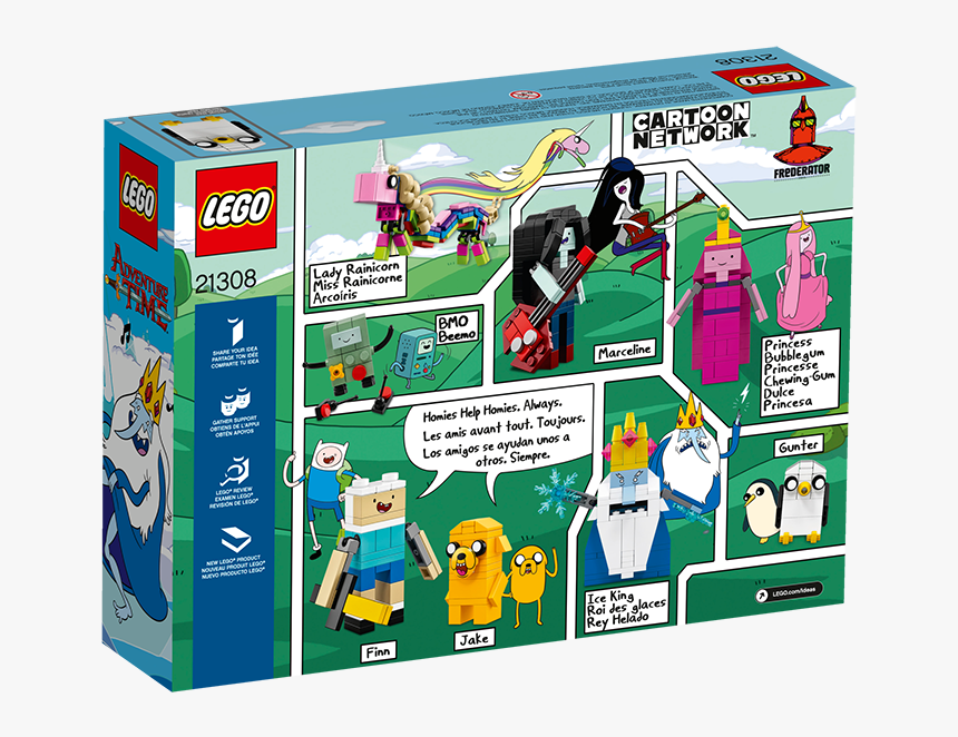 21308 Box1 V39 21308 Prod 21308 Web Pri 21308 Box5 - Lego Adventure Time, HD Png Download
