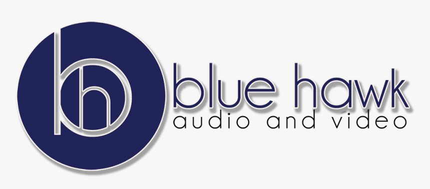 Blue Hawk Audio & Video Logo - Circle, HD Png Download