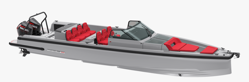Brabus 900 Platinumgrey Red Spyder Wetbar - Rigid-hulled Inflatable Boat, HD Png Download