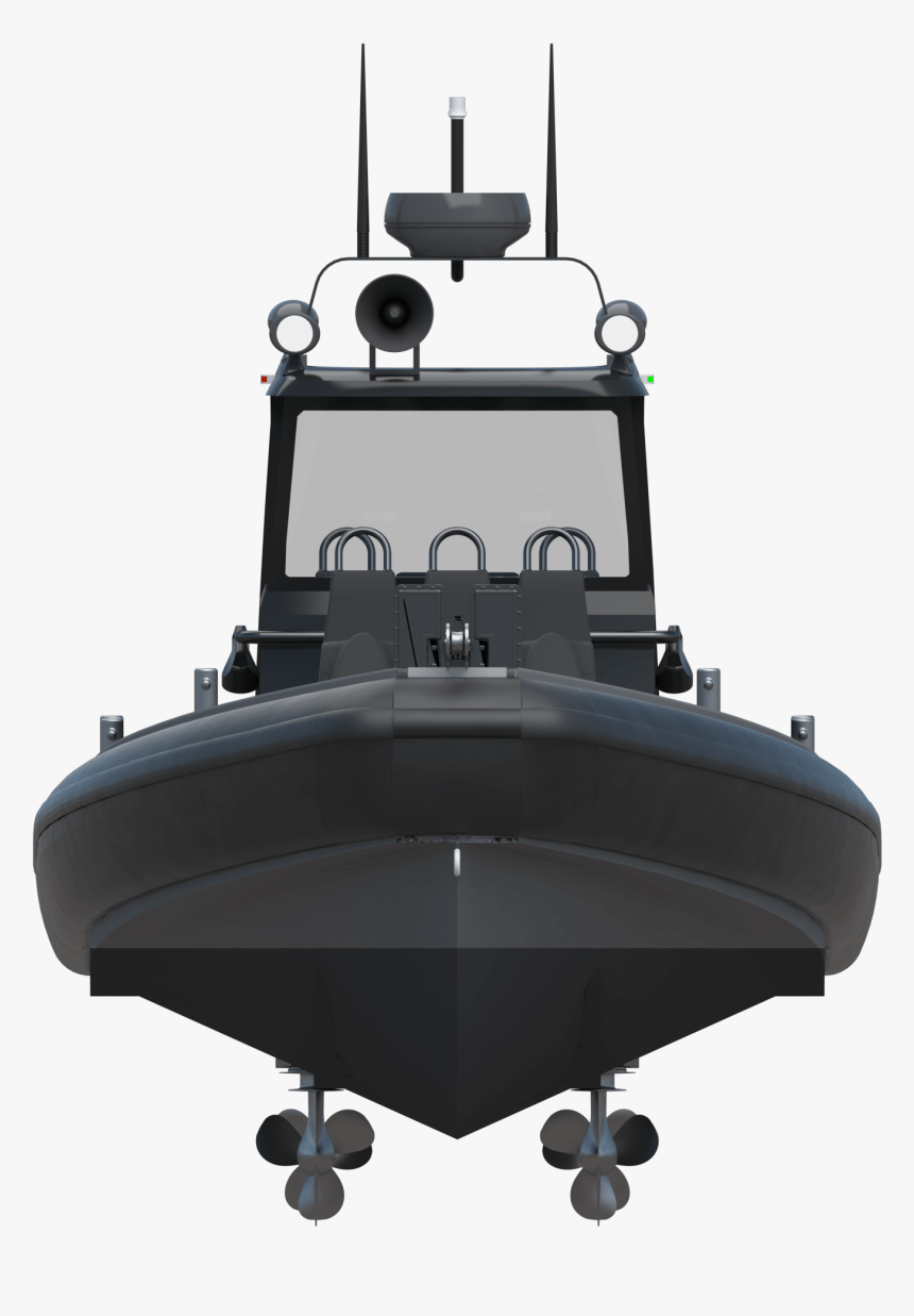 Rigid-hulled Inflatable Boat, HD Png Download