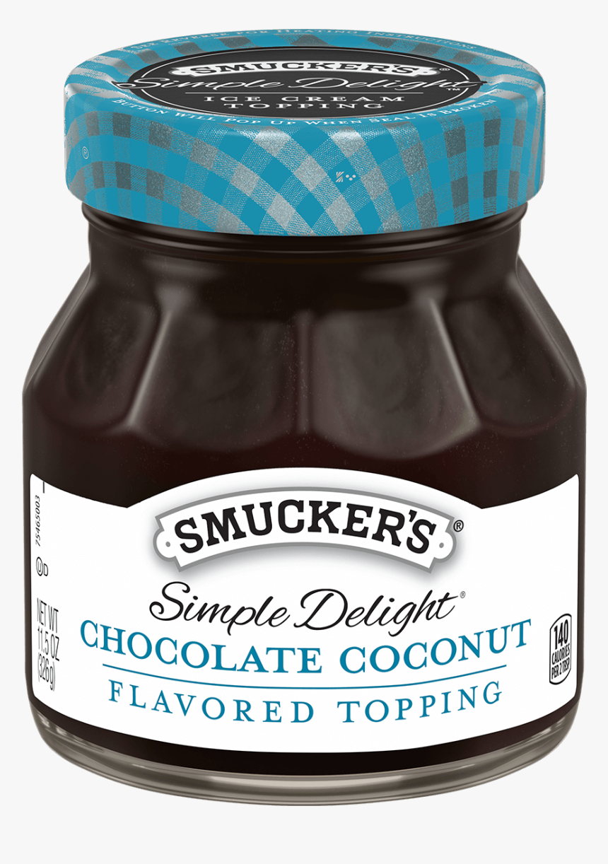 Simple Delight® Chocolate Coconut Flavored Topping - Smuckers, HD Png Download