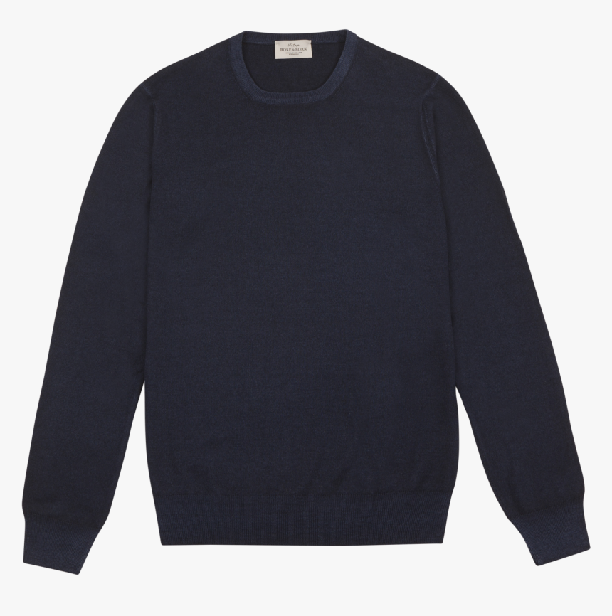 Washed Dark Blue Wool Sweater 
 Title Washed Dark Blue - Acne Studios Balsam Green, HD Png Download