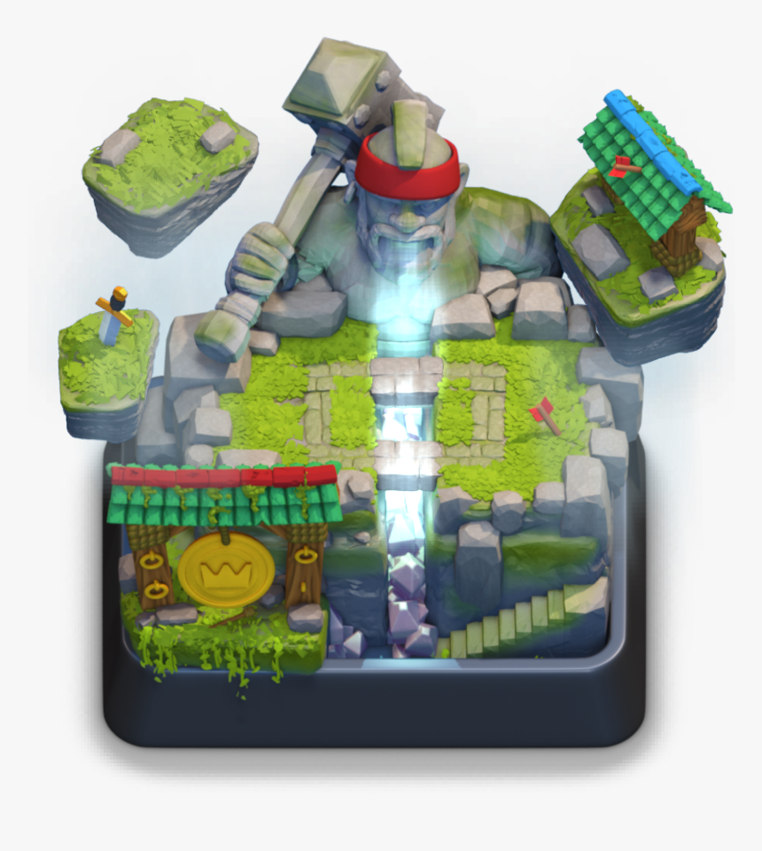 Update Hog Mountain Arena - Arenas De Clash Royale, HD Png Download
