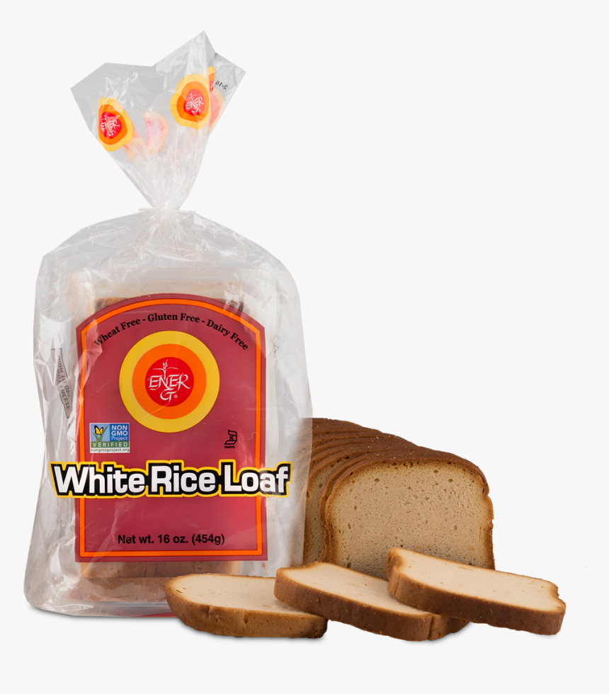 Ener G Bread White Rice Loaf, HD Png Download