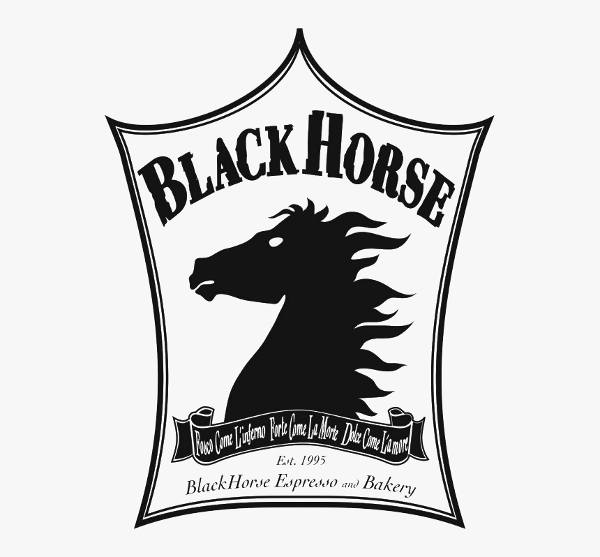 Transparent Black Horse Png - Black Horse Coffee San Luis Obispo, Png Download