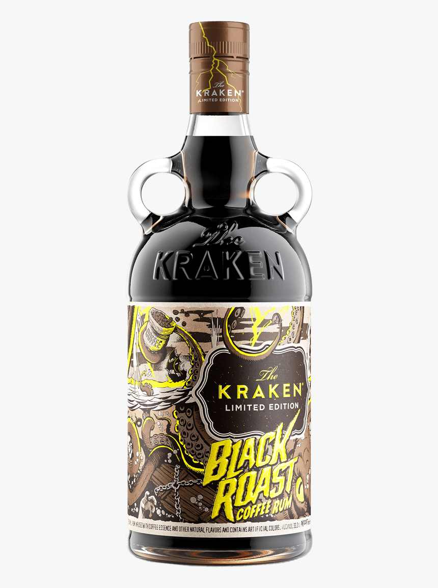 Kraken Black Roast Coffee Rum, HD Png Download