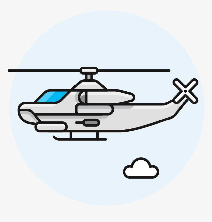 Helicopter, HD Png Download