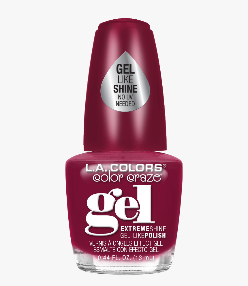 La Colors Gel Shine Nail Polish, Vampy, - Nail Polish, HD Png Download