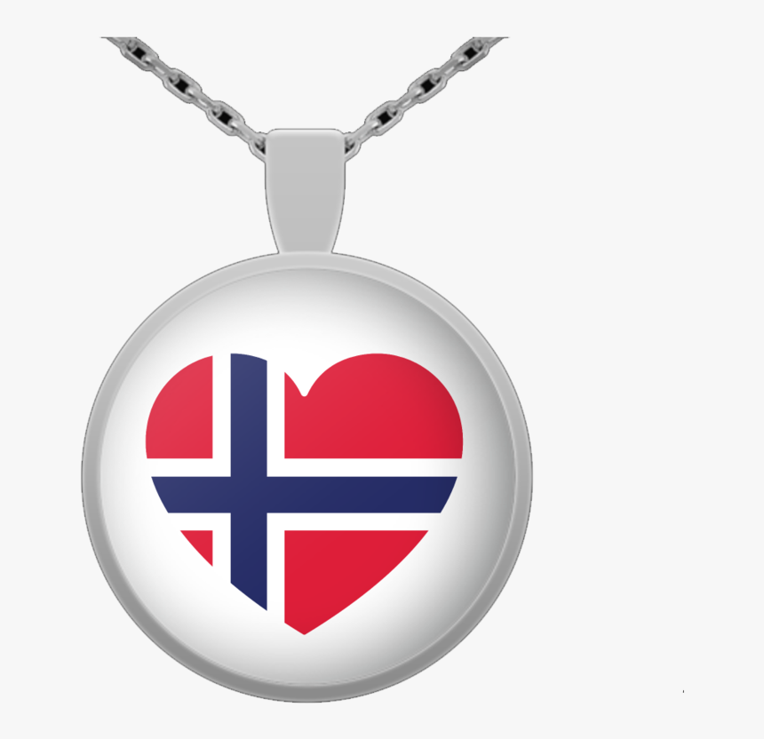 Norwegian Flag Heart, HD Png Download