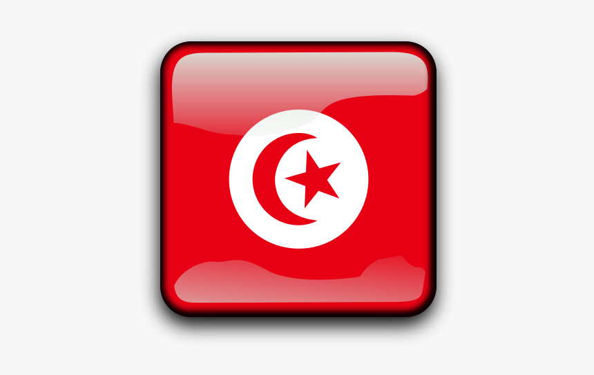 Tunisia Tn Flag Png Images - Tunisia Flag, Transparent Png