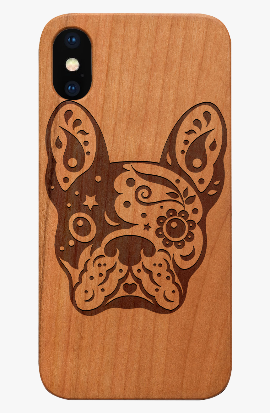 Wood Case - Sugar Skull Dog Svg, HD Png Download