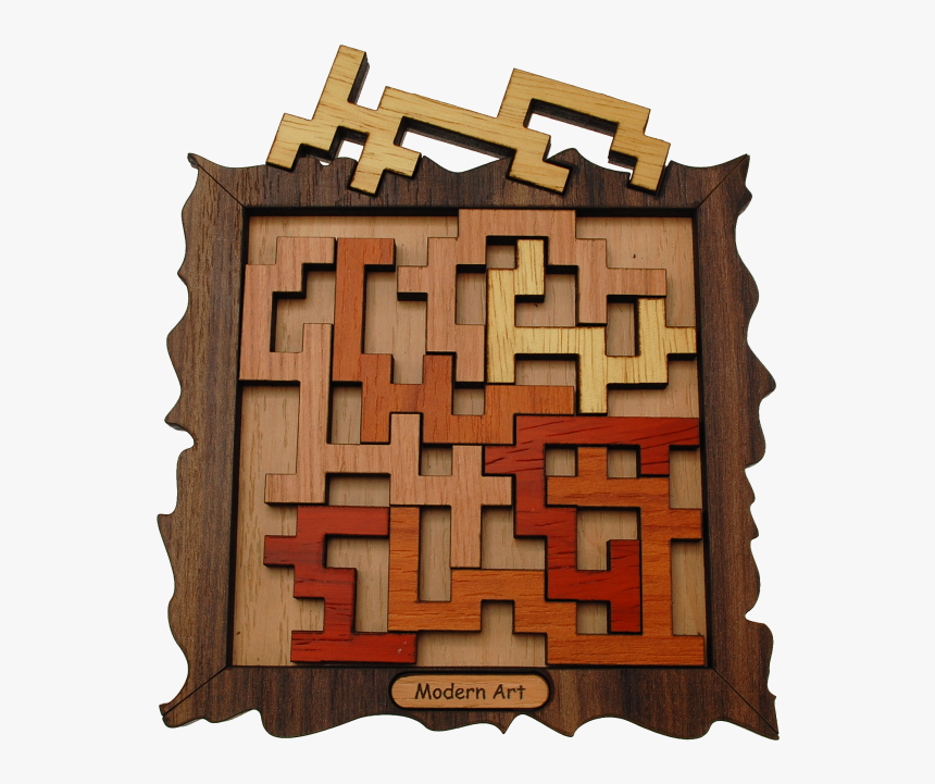 Modern Art - Modern Art Wood Puzzle, HD Png Download