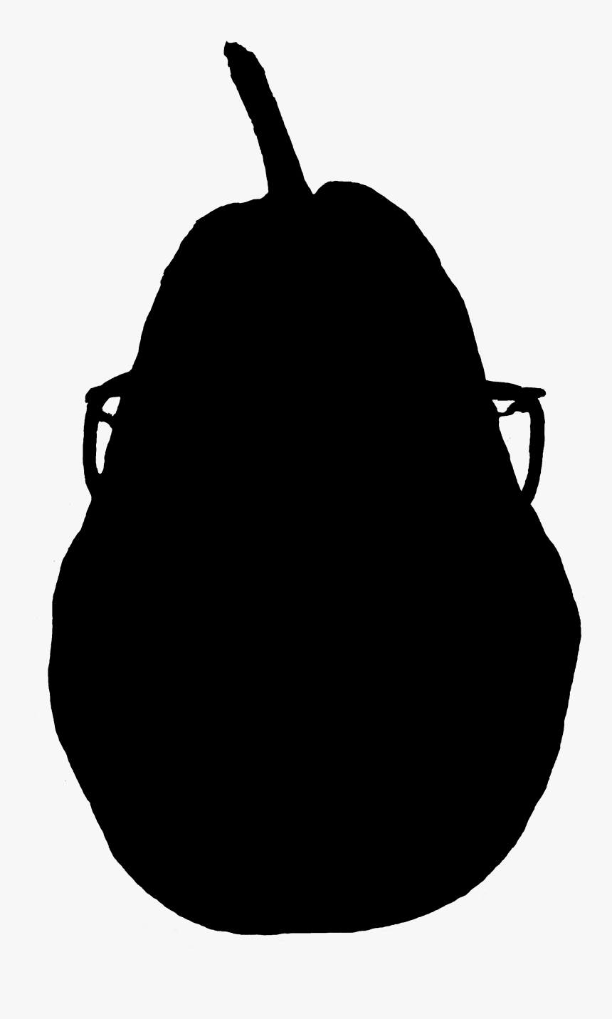 Pearwise, Logo, Pear, Glasses, Silhouette, - Apple Flat Logo Png, Transparent Png