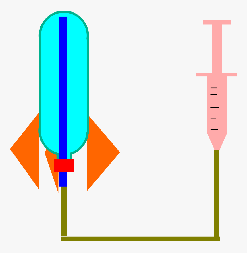 Soda Rocket - Bottle Rocket Clipart, HD Png Download