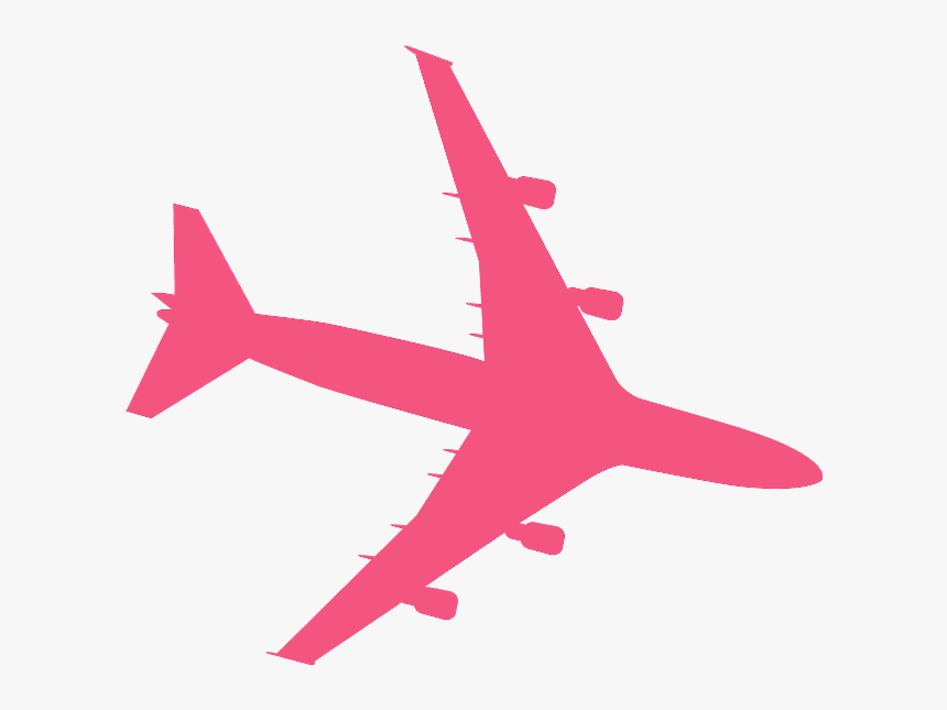 Airplane Silhouette, HD Png Download