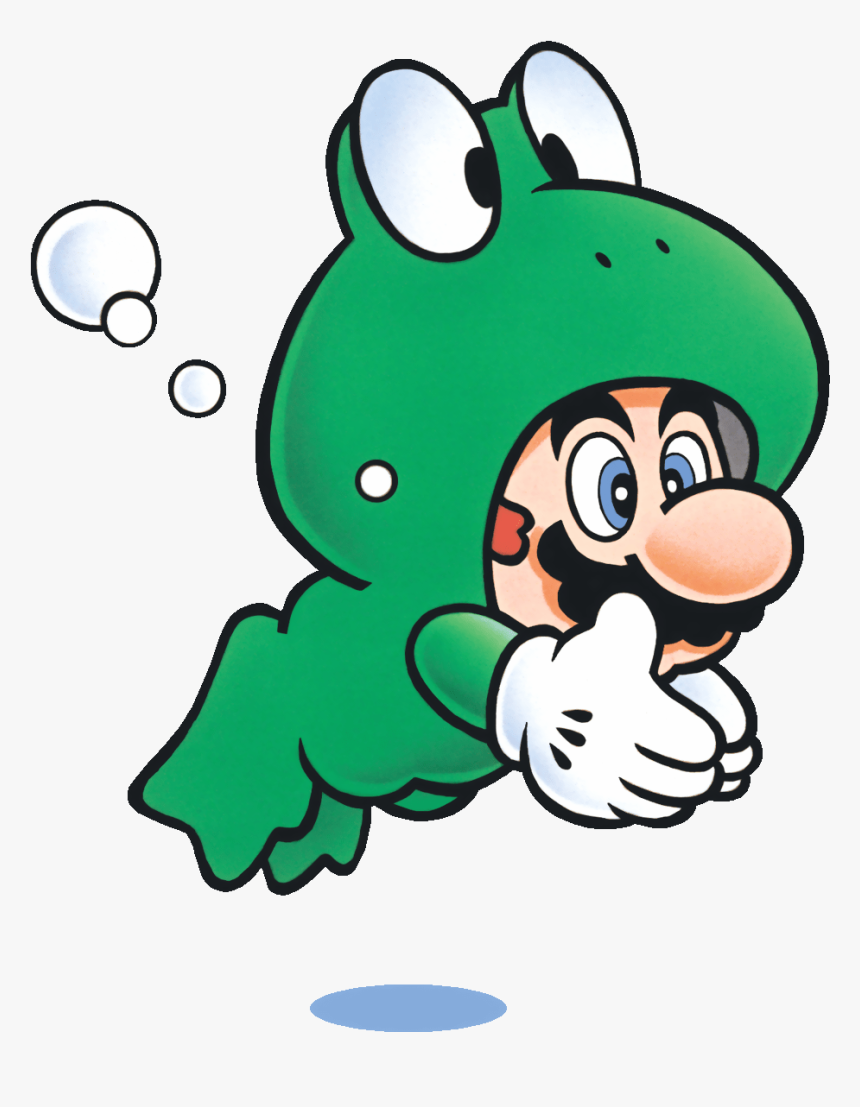 There S No Doubt That Mario Will Be Exploring Some - Mario Frog Suit, HD Png Download