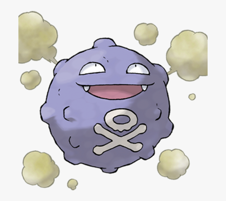 Type Cute - Koffing Weezing Pokemon, HD Png Download