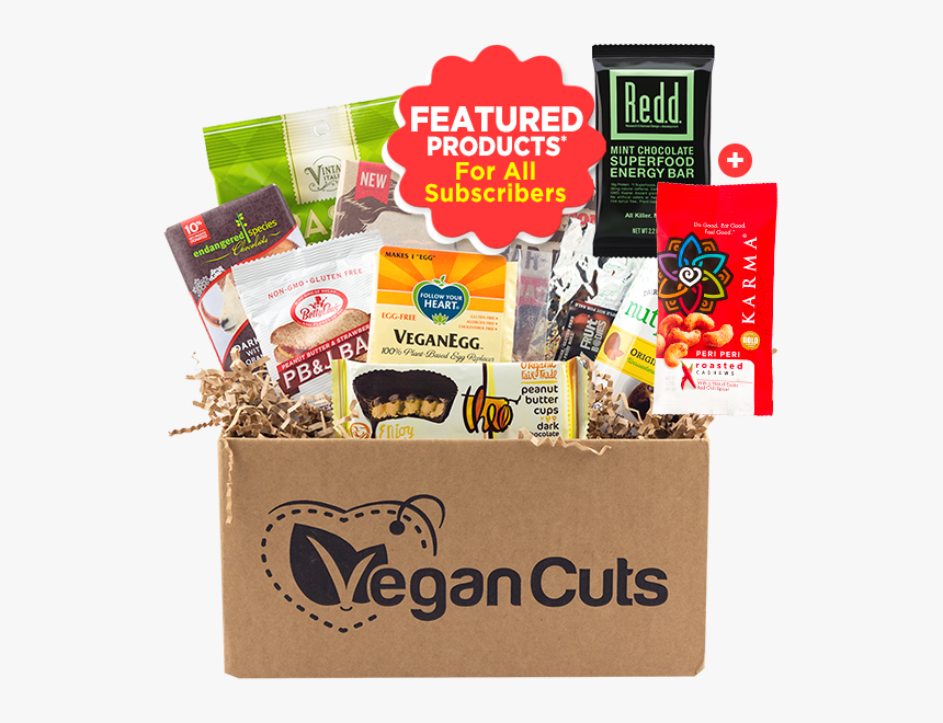 Vegan Cuts Snack Box Cruelty Free Beauty And Makeup - Greatist Goods Sample Box, HD Png Download