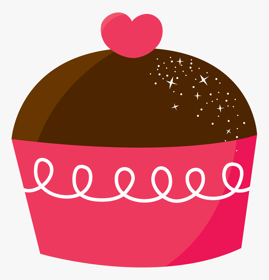 Icecream Clipart Valentine - Cup Cakes Animados Png, Transparent Png