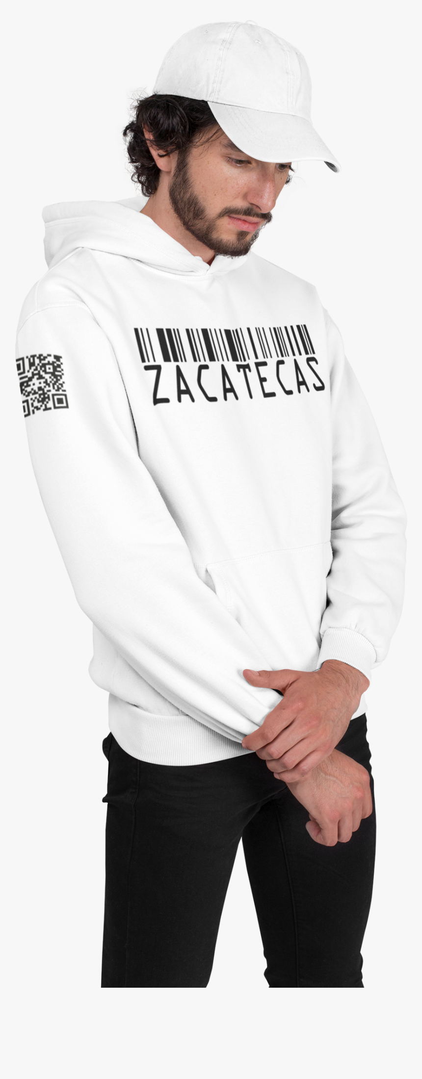 Image Of Estado Barcode - Hoodie, HD Png Download