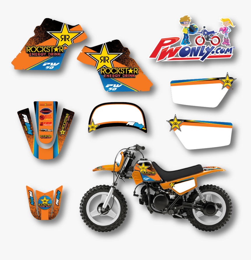 Yamaha Pw 50 Graphics Kit, HD Png Download