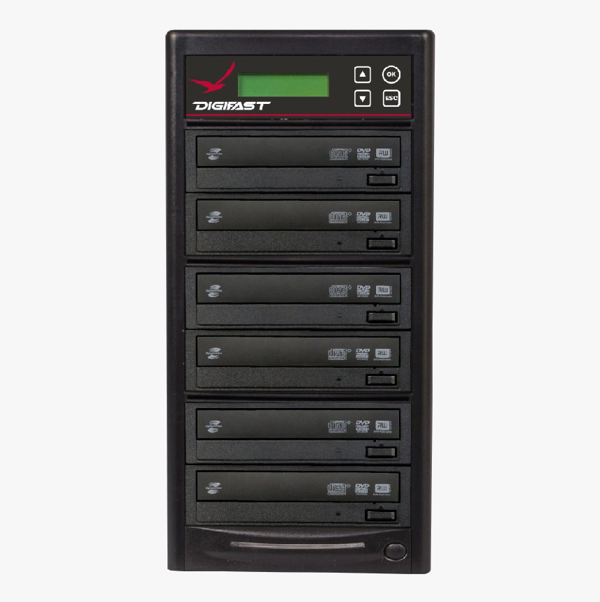 Digifast 1 To 5 Cd/dvd Duplicator - Cd/dvd Duplicator, HD Png Download