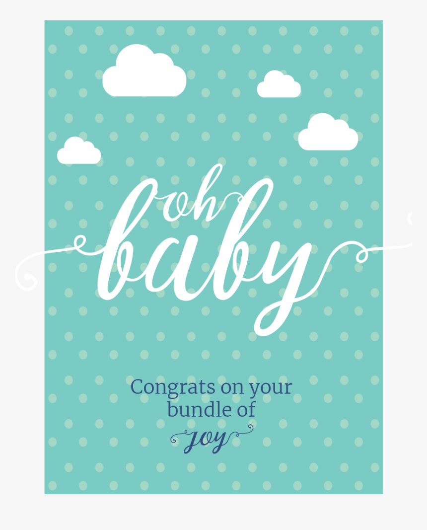 Cheerbox Note Card - Polka Dot, HD Png Download