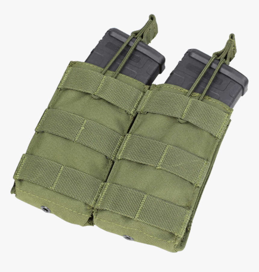 Open Top Double M4 Mag Pouch, HD Png Download