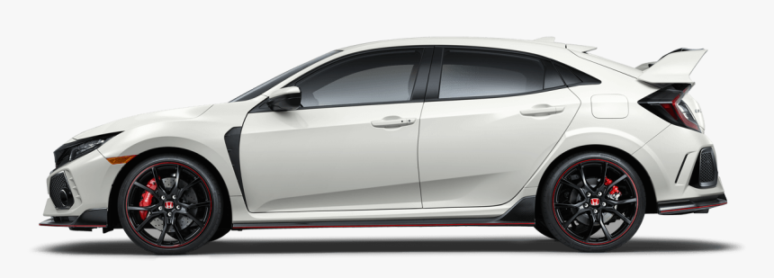 Transparent Side Profile Png - Honda Civic Type R Side, Png Download