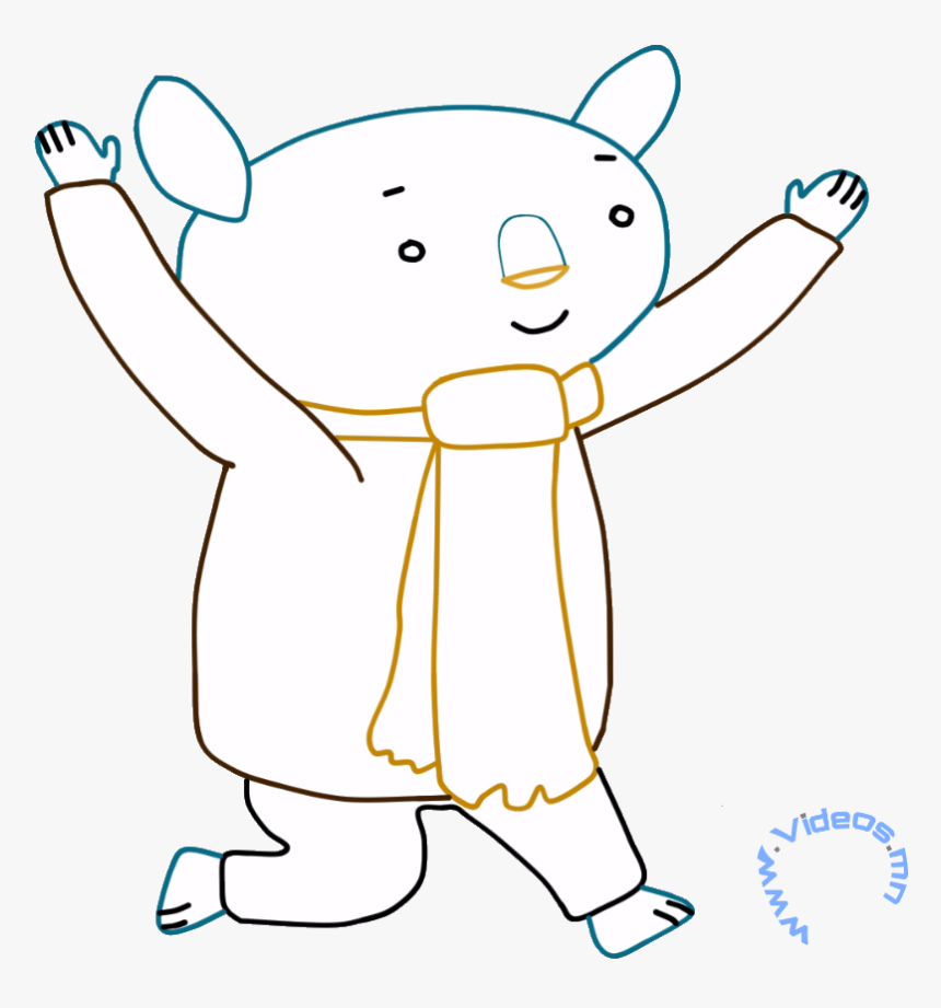 Turkey Clipart 1080px Clip Transparent Download Cool - Cartoon, HD Png Download