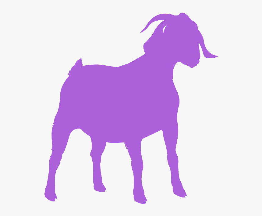 Goat Silhouette, HD Png Download