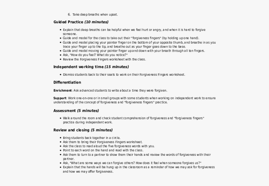 Forgiveness Of Others - Lesson Plan For Rhymes, HD Png Download