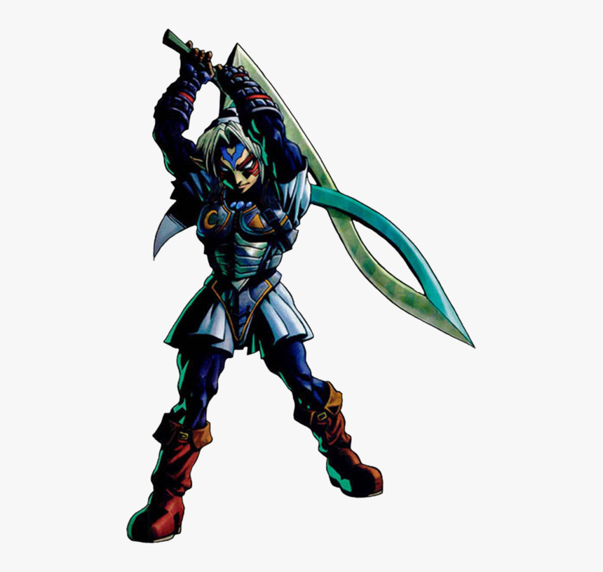 Image - Majora's Mask Fierce Deity, HD Png Download