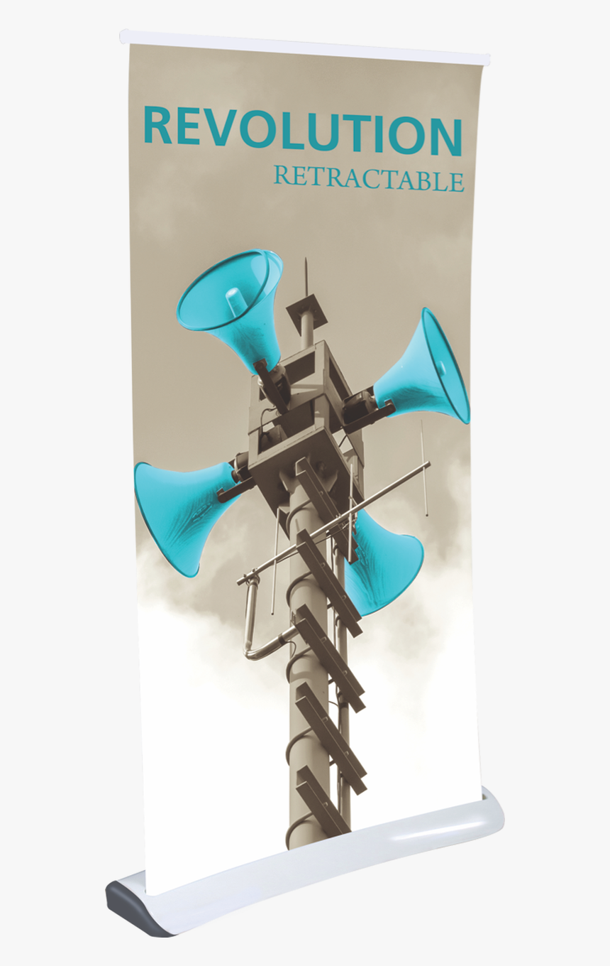 Revolution 850 Retractable Banner Stand Stand Only - Banner Stand With Literature, HD Png Download