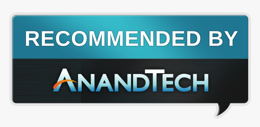 Recommended By Anandtech, HD Png Download