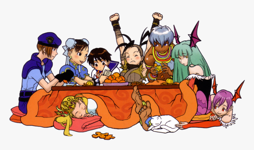 #capcom#jill Valentine#chun-li#sakura Aensland#lilith - Kinu Nishimura Art, HD Png Download