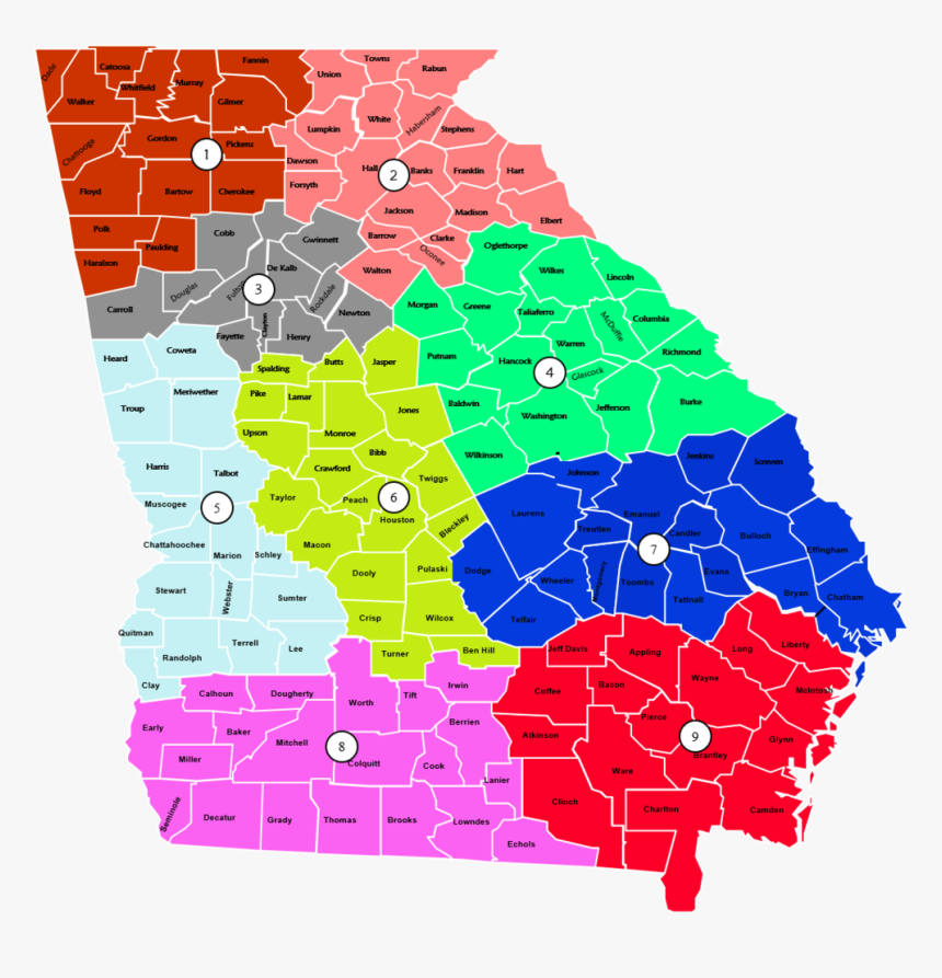 Dps Mccd Regions - Graphic Design, HD Png Download