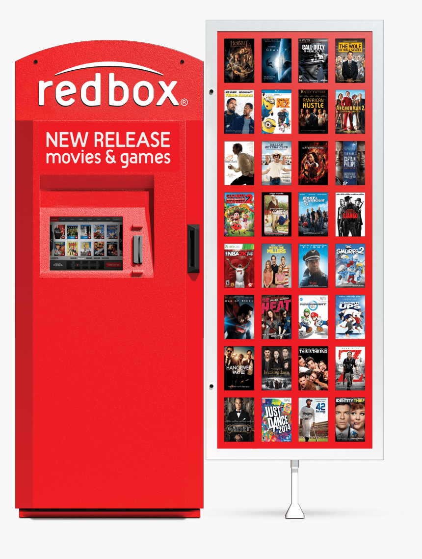Redbox - Dvd Rental Redbox, HD Png Download