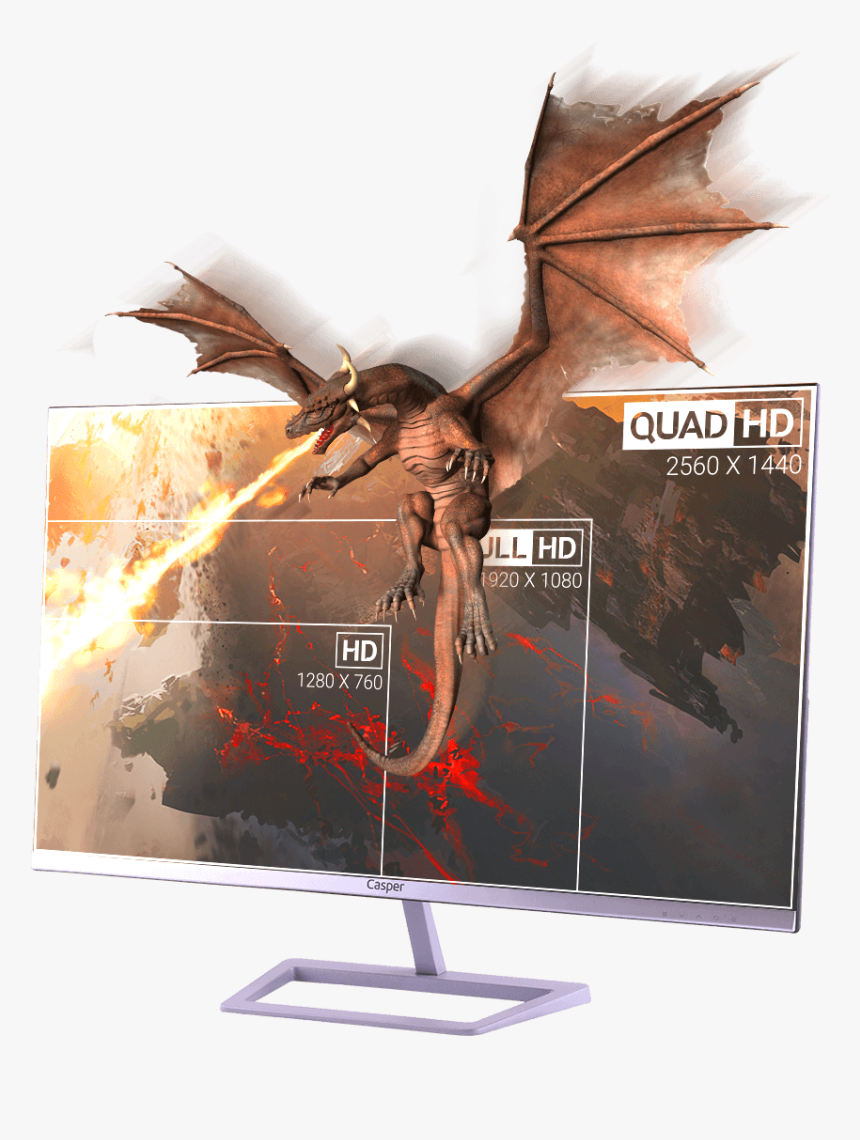 Led-backlit Lcd Display, HD Png Download