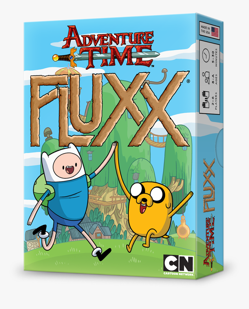 Atfluxx Box 3d - Fluxx Adventure Time, HD Png Download