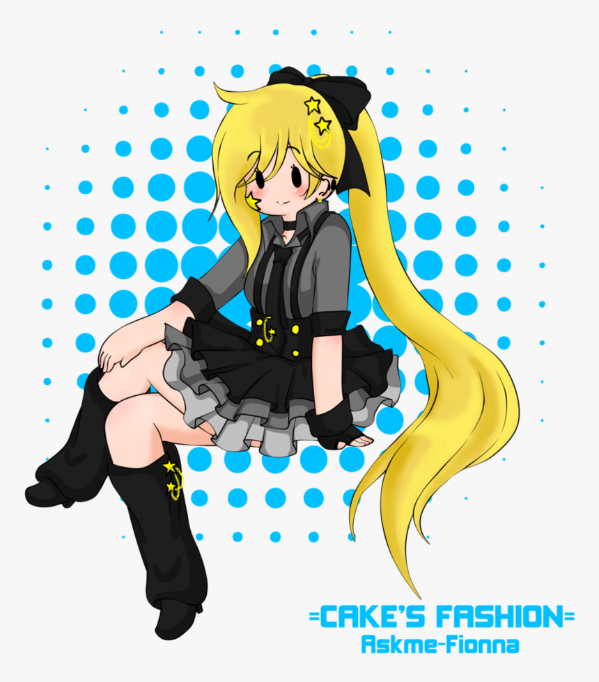 Diva Fionna Cakes Fashion - Trash Polka Dot Designs, HD Png Download