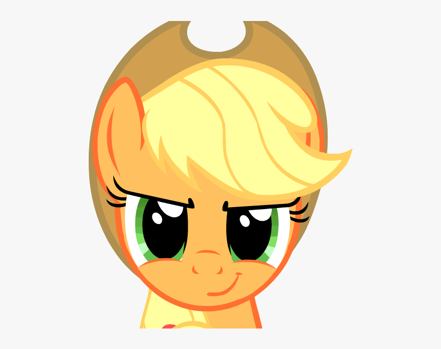 Transparent Little Pony Clipart - Apple Jack My Little Pony Face, HD Png Download