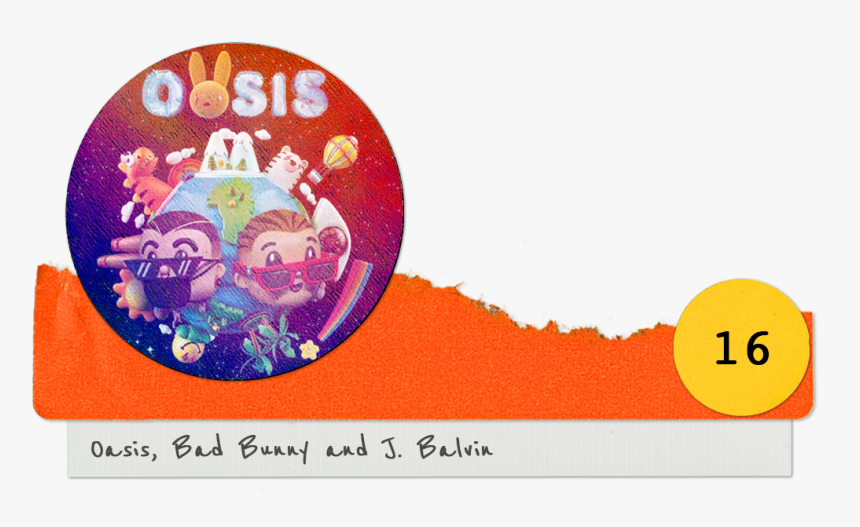 Oasis J Balvin Bad Bunny, HD Png Download