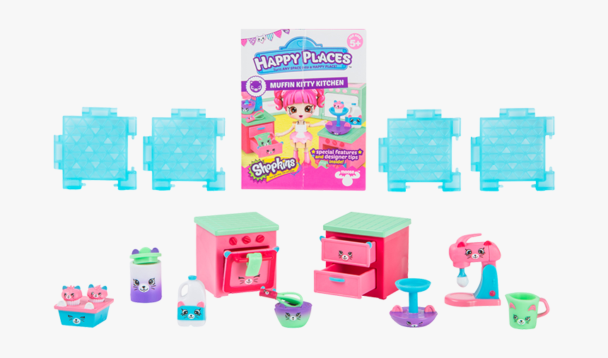 Shopkins Happy Places Season 3 Shopackins Season 3 - Playset, HD Png Download